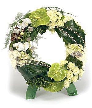 Rose & Orchid Wreath