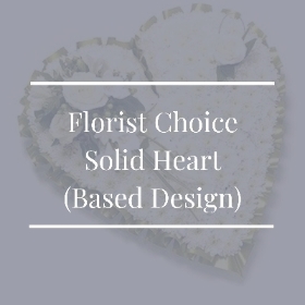 Florist Choice Solid Heart (Based Design)