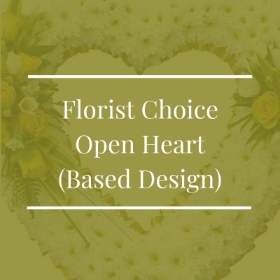 Florist Choice Open Heart (Based Design)