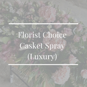 Florist Choice Casket Spray (Luxury)