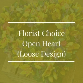 Florist Choice Open Heart (Loose Design)